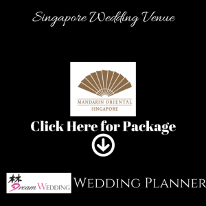 Mandarin Oriental Hotel Singapore Dream Wedding Bridal Wedding Planner Top Wedding Venue Package