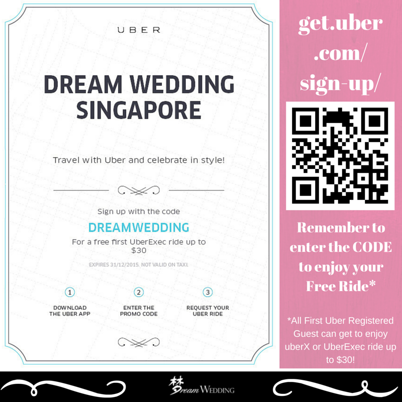 Uber Singapore Partners With Dream Wedding – Dream Wedding