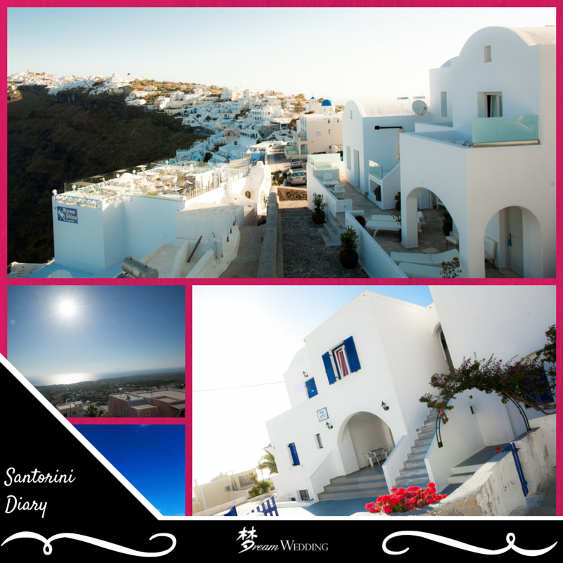 Santorini Diary Dream Wedding boutique singapore top overseas pre wedding photoshoot package 1