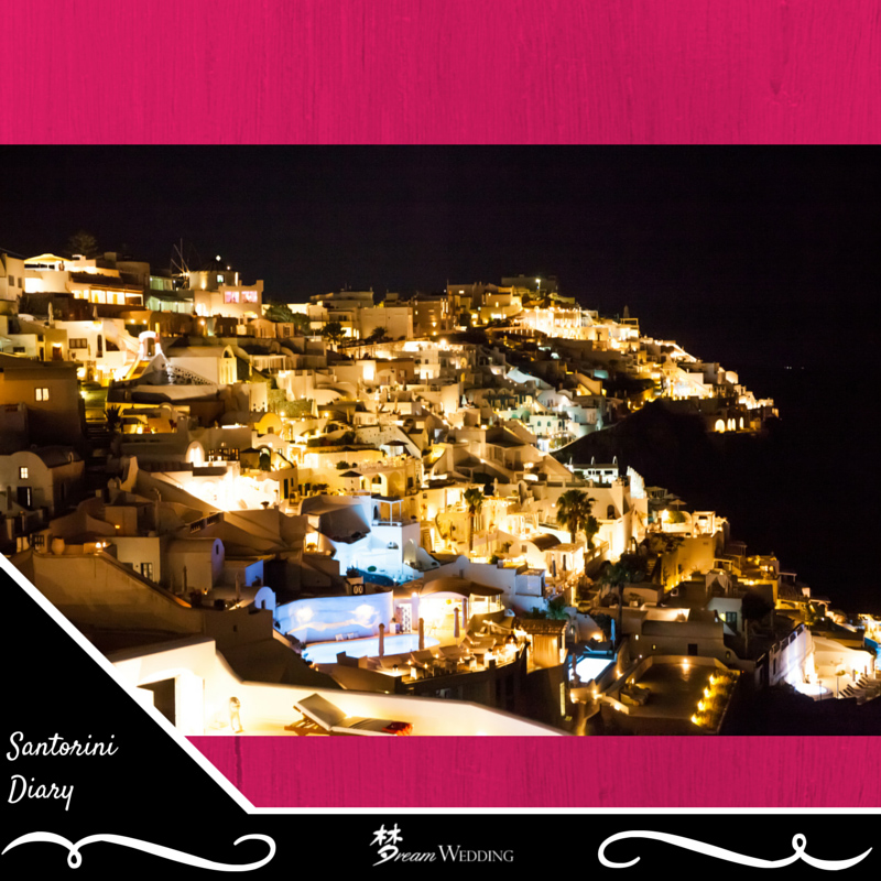 city light night scene Santorini Diary Dream Wedding boutique singapore top overseas pre wedding photoshoot package 8