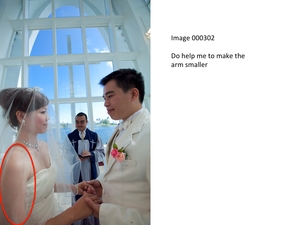 Dream Wedding boutique singapore bridal Photo Editing Process 2