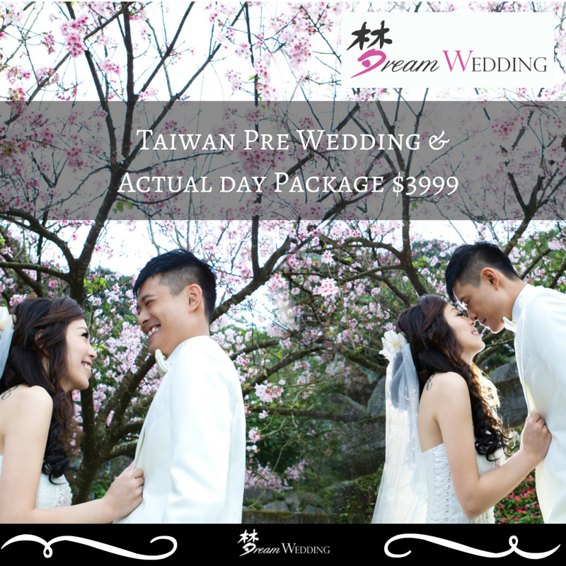 Promo Thursday ( 16 July - 26 July) dream wedding boutique singapore bridal taiwan pre wedding photoshoot with actual day ad wedding gown rental copy