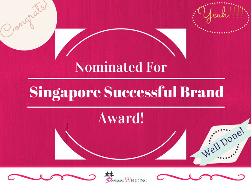 singapore successful brand award dream wedding boutique bridal wedding gown and wedding planner
