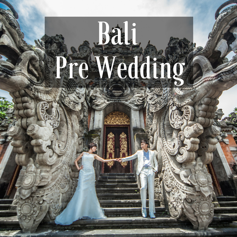Bali Pre Wedding photoshoot package wedding gown rental dream wedding boutique singapore bridal make up package