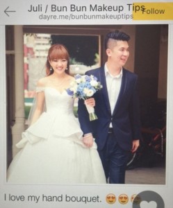 Is this the worst wedding guest ever dream wedding boutique singapore bridal review 13 added in her own wedding photos