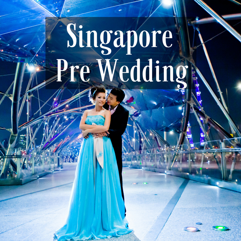 Singapore Pre Wedding photoshoot package wedding gown rental dream wedding boutique bridal make up package