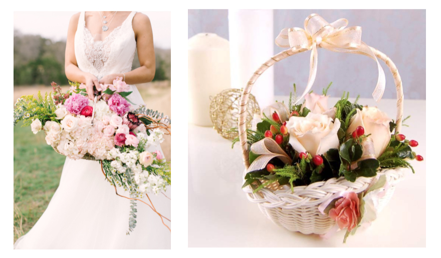 Basket Bouquet singapore my Dream Wedding boutique best service bridal type of bouquet copy