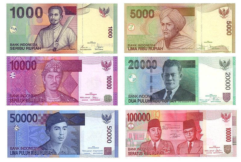 Indonesian banknotes