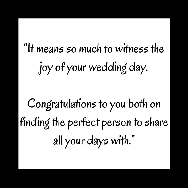 wedding day quotes for a friend